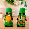 St.Patrick'S Day Gnomes Plush Home Table Ornament Cute St Patricks Day Gifts For Shelve Shamrock Elf Dwarf Home Decorations