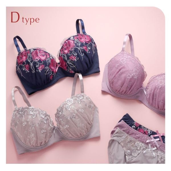 Бюстгальтер и шорты 3 lucky large glamour size [Shirohato] комплект, части, прозрачная сумка, GHI, размер, (Я, H80-LL)