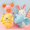 Built-in Voice Bite Resistant Soft Plush Piglet Lion Shape Pet Early Educational Toy