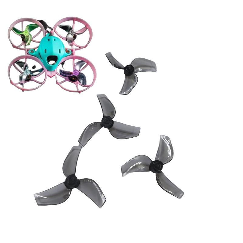 4 шт. 3-лопастных сверхлегких пропеллера CW CCW 1219S 31 мм для FPV Tinywhoop микро-дрона для мотора 0702 29000Kv DIY запчасть