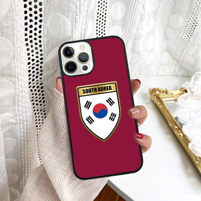 Чехол для телефона с флагом Южной Кореи для Samsung Galaxy S10 S22 S23 S24 Note 10 20 Lite S20 Plus S21 Ultra Задняя крышка