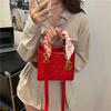Heavy Industry Embroidery Versatile Princess Diana Bag New Silk Scarf Handbag Bag Women's Premium Shoulder Crossbody Bag