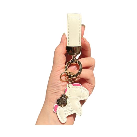 Брелок для ключей автомобиля Шарм Год Лошади Декоративный брелок Рюкзаки Сумки Сотовые телефоны Кошельки Аксессуар