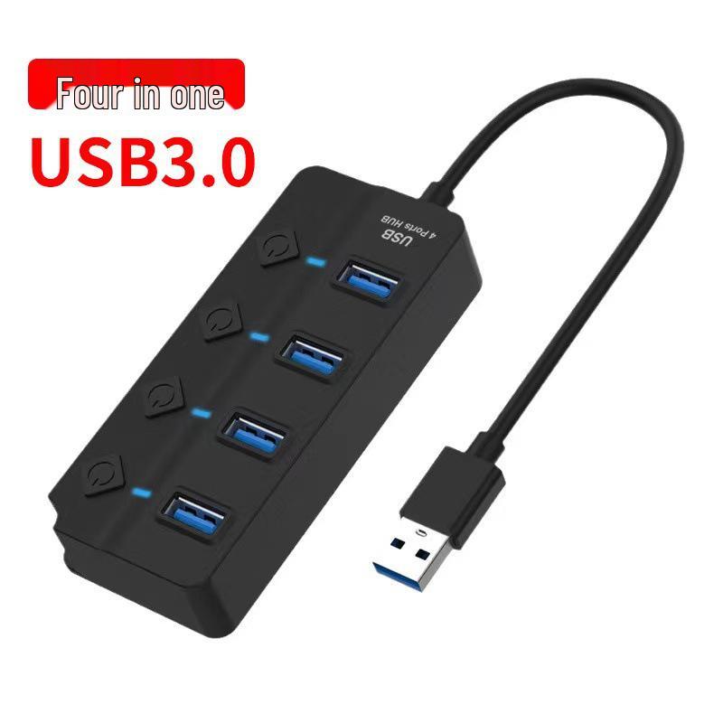 Универсальная док-станция Type-C: 4-в-1 USB 3.0 концентратор для компьютеров