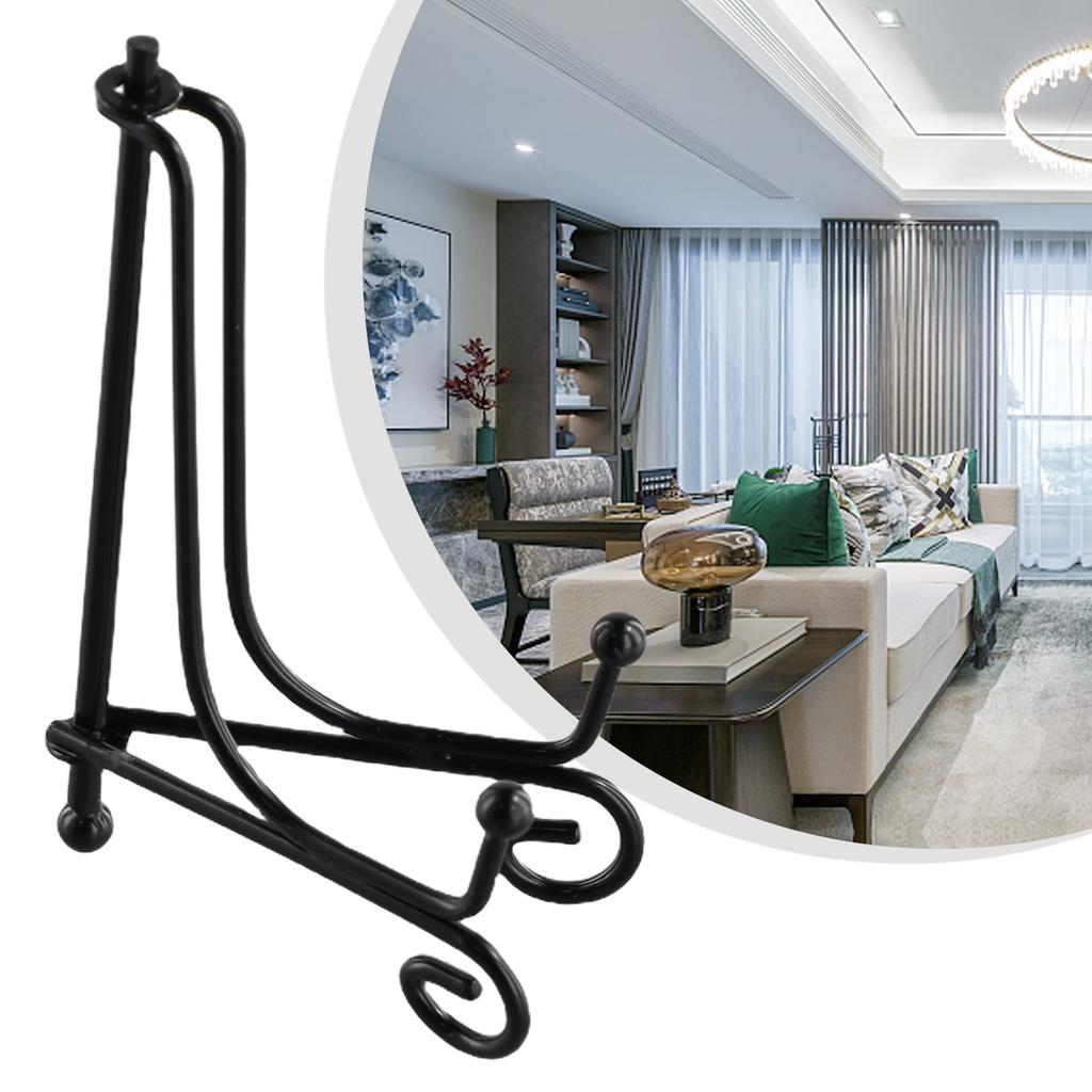 Подставка для хранения Поднос Поддержка Черная Железная Пластина Подставка для Книг Ручной Работы