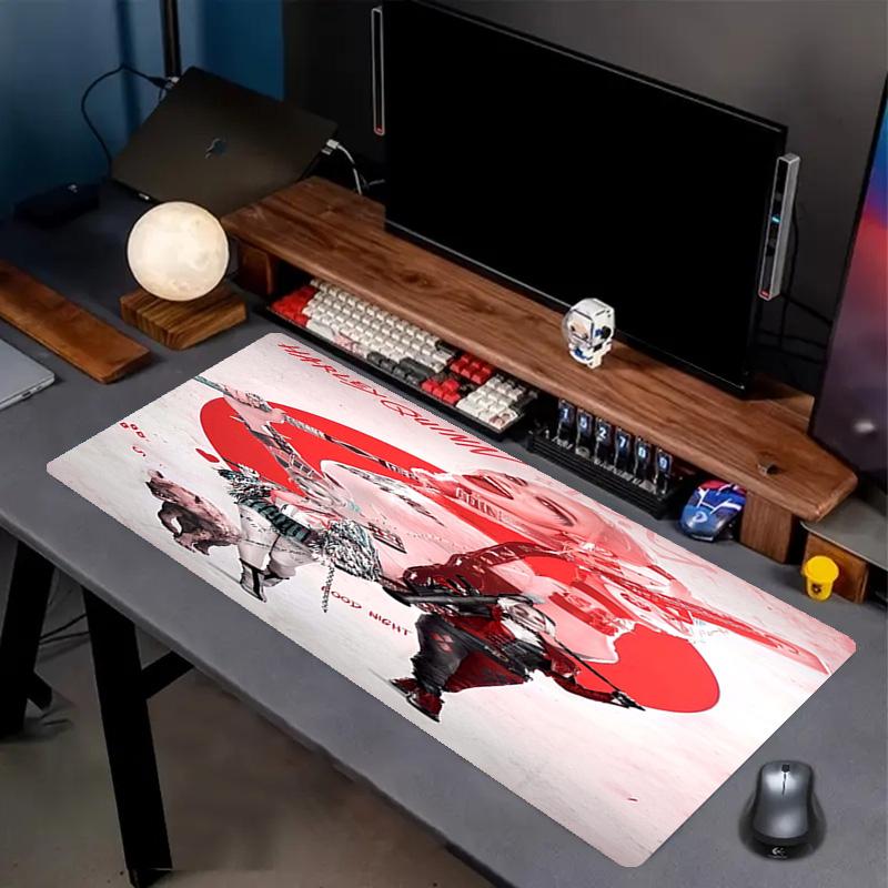 Superhero Print Mouse Pad, Anti‑Slip Desktop keyboard Mat, for PC Laptop Gaming Working Daily Use, Cool Festival Surprise Gift