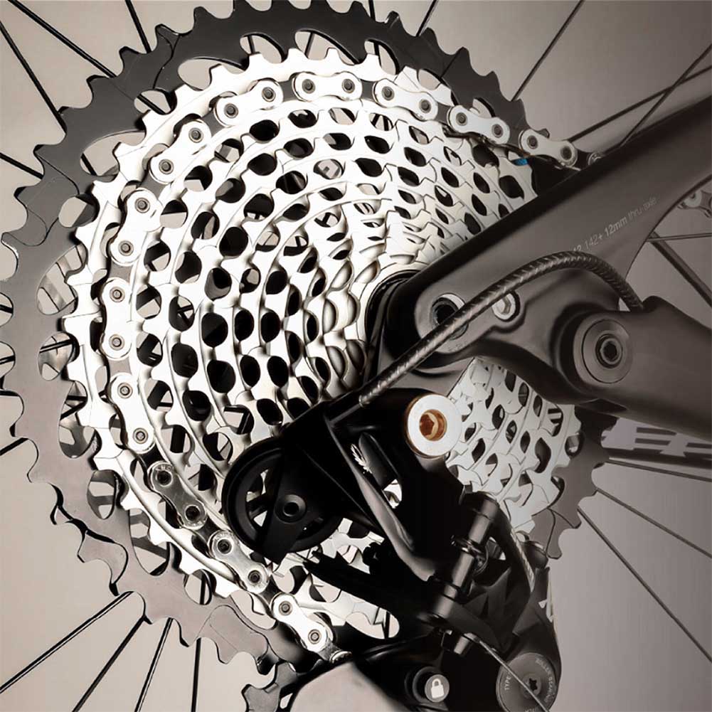 116 звеньев стальной сверхлегкий 10-скоростной шоссейный горный велосипед цепь сменные цепи аксессуар