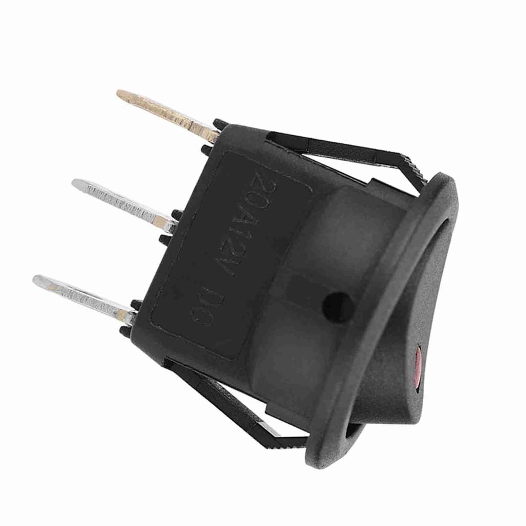 Автомобильный электрический круглый переключатель OnOff Spst 12 В для автомобиля Van Dash Boat Light A