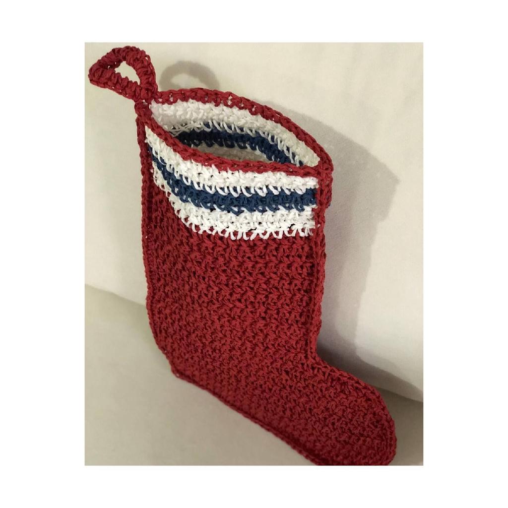 New Year Fireplace Stocking Ornament, New Year Gift, Christmas Christmas Stocking, Wall Ornament, Christmas Decor Red