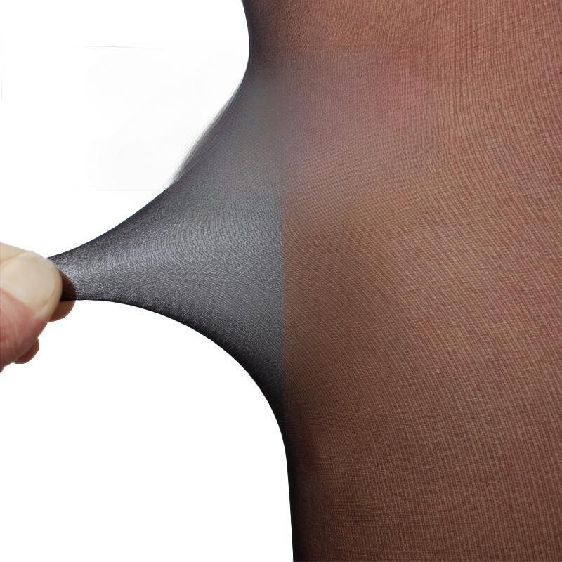 Супертонкий Летний Сексуальный Боди Стюардессы Серый Полностью Прозрачный Чулки Чулки против Затяжек для Женщин