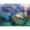 Diamond Painting Animals Dolphin Pattern Beadwork Diamond Embroidery Dolphin Crystal Painting Mosaic