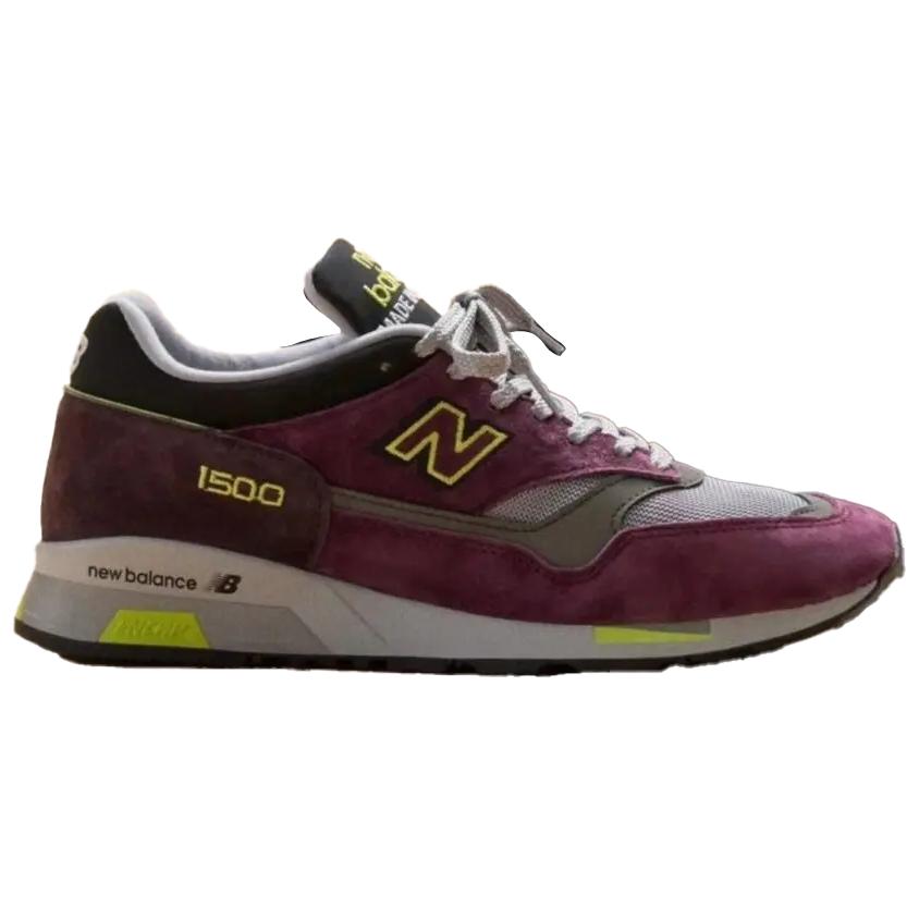 New Balance 1500 Made In England Purple Neon Yellow Unisex Sneakers Winter-Flare U1500PUL