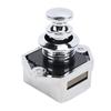 Push Button Latch Keyless Convenient Enhanced Security Easy Installation for RV Yacht Motorhome Caravan Chrome