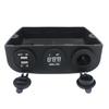 3 Hole Tent Plug Voltmeter, Car USB Charger, Universal, 12V, 24V, Car Lighter Power Adapter, Accessories