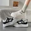Spring Little White Shoes Women's Versatile New Thick Baseplate Shoes Women's Ins Trendy Casual Sports Shoes Women