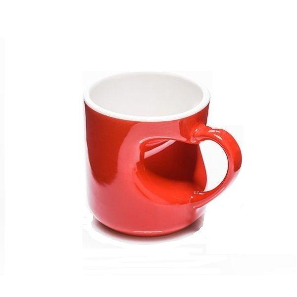 Кружка с ручкой-сердечком