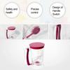 Pancake Batter Dispenser BPA-Free Cupcake Batter Funnel Pancake Maker with Measuring Label Easy Pour Baking Supplies