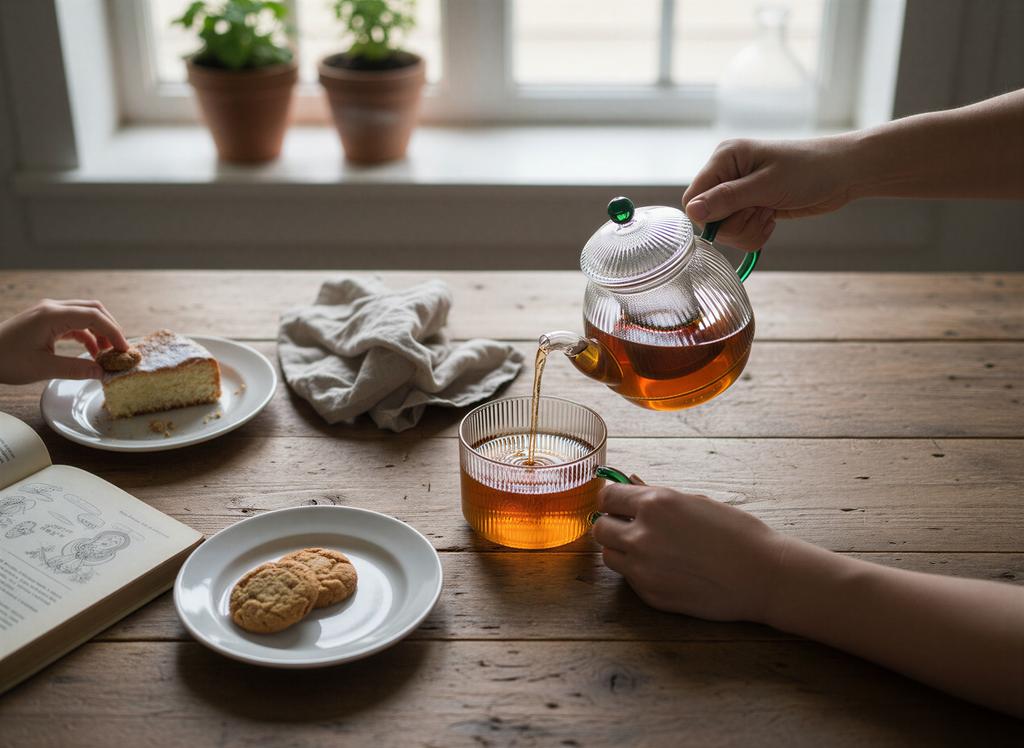 KETTLE JUG WITH INFUSER 0.5L WITH CUP 250ml GLASS TEA SET