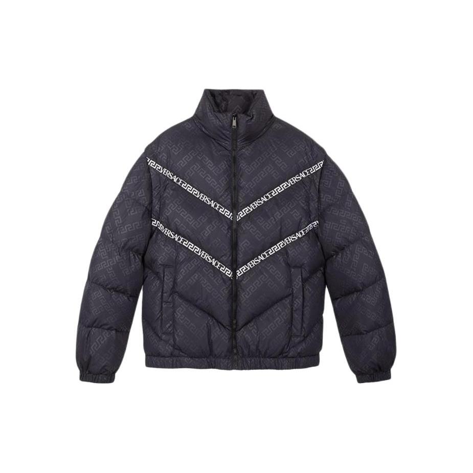 VERSACE Down Jackets Men's Stand Collar Thickened Down Jacket 1002749-1A02017-1B000