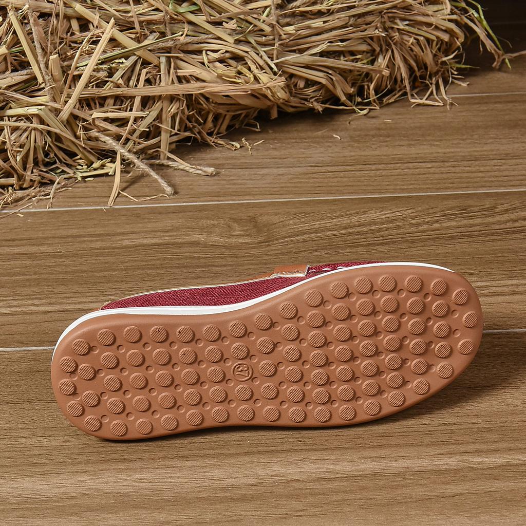 Большой размер 2025 Весна и Осень Новая Повседневная обувь В полоску Металлическая цепочка Обувь с низким верхом Легкая Обувь с круглым носком