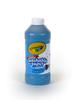 Краска Crayola Bottle Paint бирюзового цвета, легко смывается водой, одноцветная бутылка 473 мл 201648 Оригинальный продукт