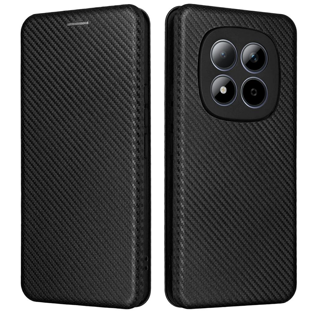 Для Xiaomi Redmi Note 15 Pro 4G (Глобальный) Чехол с текстурой из углеродного волокна, устойчивый к падениям, из искусственной кожи