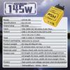 145 Вт 3 порта Type-C USB GaN Зарядное устройство для телефона Для iPhone Для Samsung Huawei Xiaomi PD Быстрая зарядка Адаптер питания для мобильного телефона Дорожный
