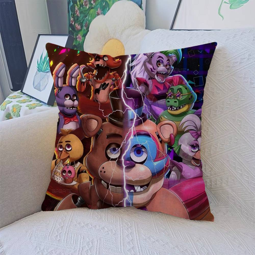 FNAF Пять ночей у Фредди Подушка Подарок Украшение для дома и офиса Подушка Спальня Диван Автомобиль Наволочка