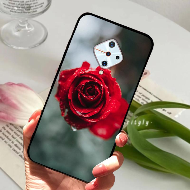 Чехол для Vivo V17 Чехол-крышка S1 Pro Силиконовый Мягкий Расписной Чехол для Телефона для VIVO 1920 V17 Россия Чехол TPU Бампер для vivoV17 V 17 s1Pro