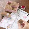 Деревянный штамп Beverly Chikawa Reward Stamp SDH-127 Милый дизайн для детей