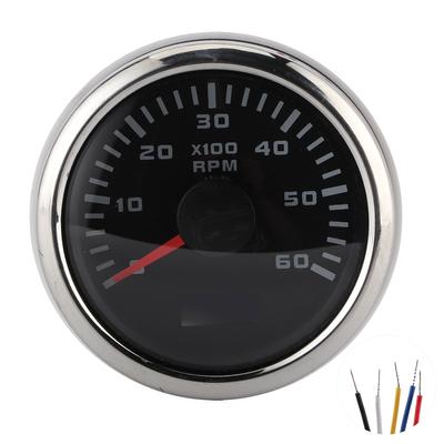 52mm2in 6000RPM тахометр LCD для авто подвесной двигатель строительная техника мотоцикл