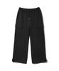 UCLA Unisex Semi-Wide Cargo All-Purpose Fit Full Elastic Waist Pants [Black](Ub9Lp71)