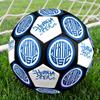 Футбольный клуб Hertha BSCМяч для футбола, размер 5, для зала, разноцветный, с машинной строчкой, ПВХ, готов к соревнованиям, прочный, с высоким отскоком