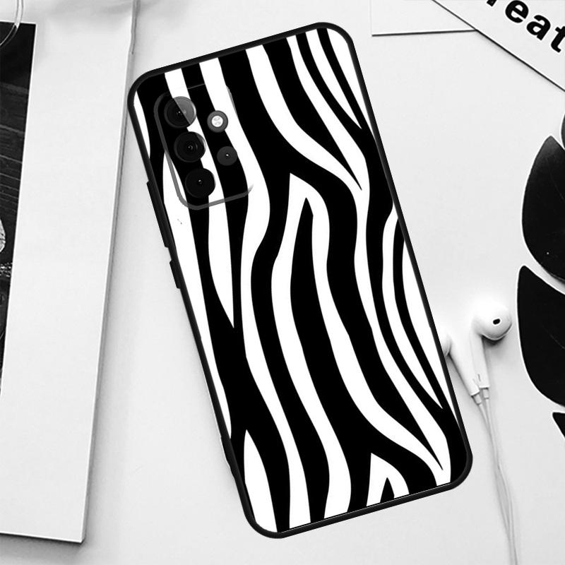 Cow Zebra Pattern Phone Case For Samsung Galaxy A34 A54 A14 A32 A12 A13 A33 A22 A52 A72 A23 A53 A73 A51 A71