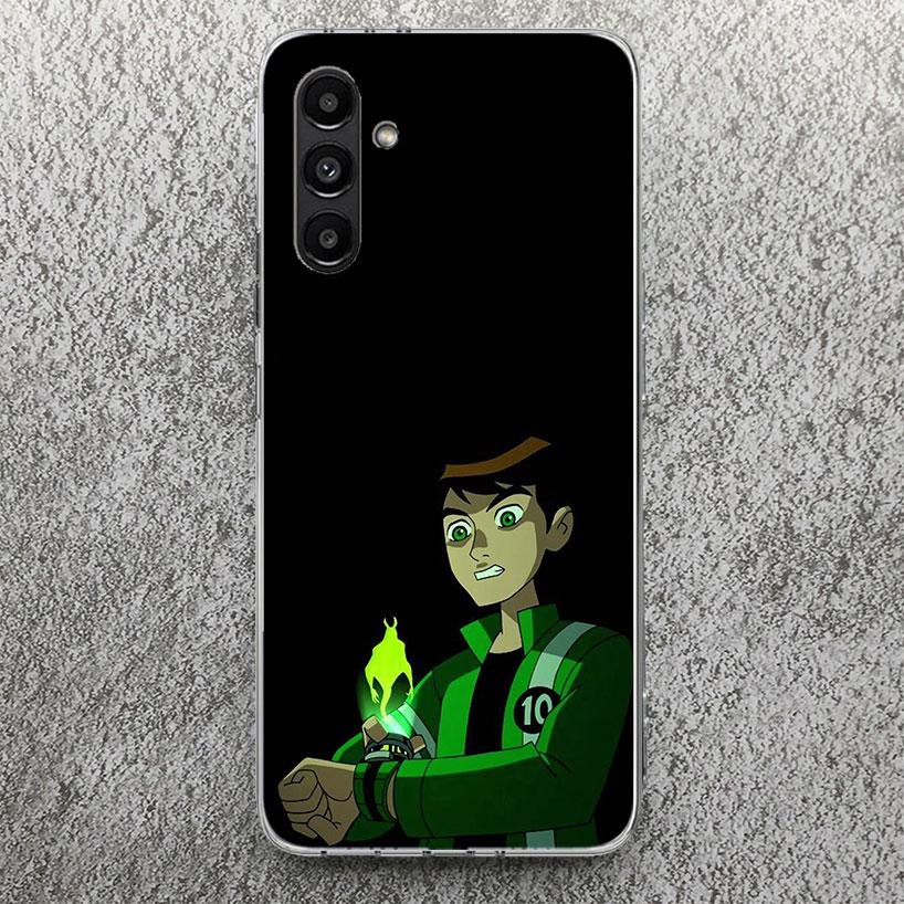 Мультяшный чехол Ben 10 для Samsung Galaxy A17 A16 A15 A14 A13 A56 A55 A54 A53 A36 A35 A34 A33 A26 A25 A24 A23 A05S A04S Galax