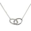 [Used] TIFFANY/Tiffany SV925 Double Loop Necklace [g380-34]