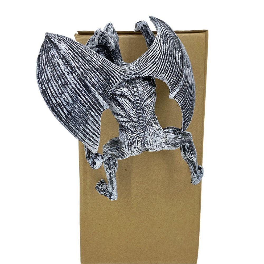 Gothic Devil Angel Figurines Resin Witch Ghost Ornaments Holiday Party Decoration