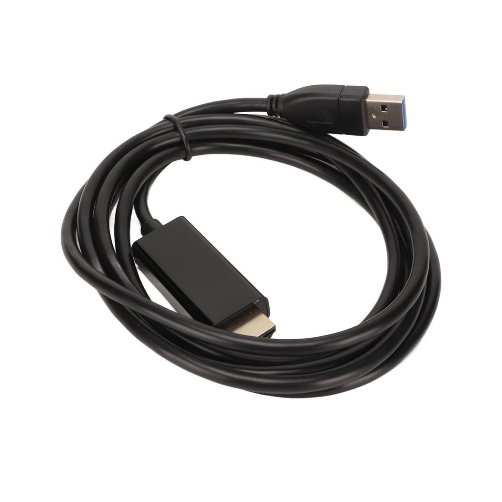 Кабель-адаптер USB3.0 к HD мультимедийному интерфейсу 5.9 футов 4K Кабель Plug and Play для OS X для Windows 10