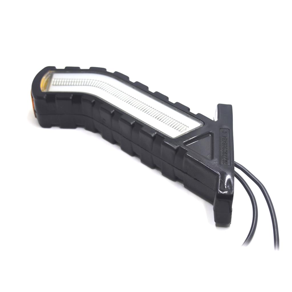 Водонепроницаемые 12В Светодиодные Габаритные Фонари для Грузовика Прицепа Боковые Маркерные Огни Позиционный Фонарь Грузовик Трактор Габаритные Огни Стояночный Фонарь 1 Пара