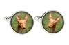 Pharaoh Hound, Kelb tal-Fenek - cufflinks and tie with your photo, a suit decoration, men's jewelry from the Art-Dog brand.