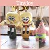Adorable Spongebob Keychain Plush Toy Cute Patrick Bag Charm For Kids And Adults