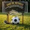 3pcs Black White Pattern Football Stitched Panels Training Ball Soccer Ball  Youth Play
