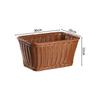 plastic imitation rattan storage basket