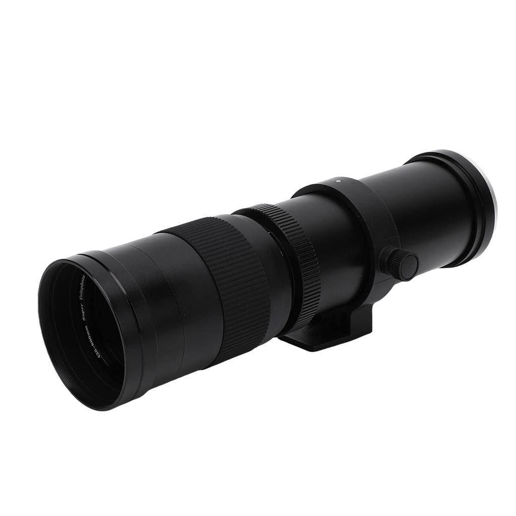 420 800mm Zoom Lens Fit for Nikon F Mount SLR Camera Optical Glass Coating Manual Focus Telephoto Lens