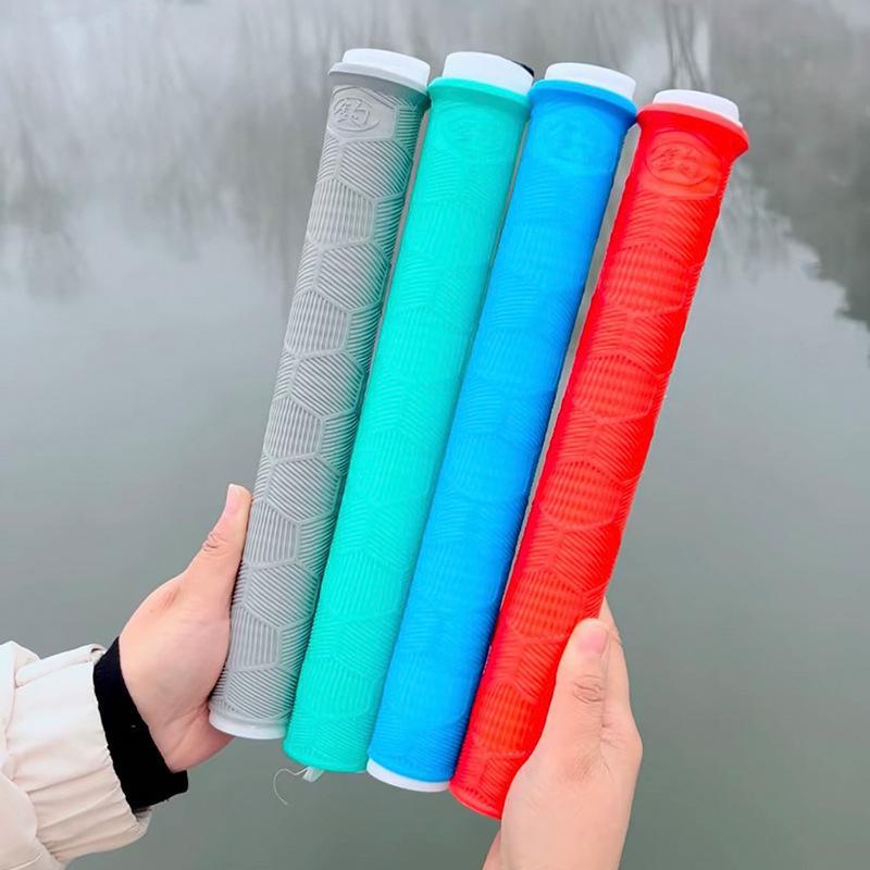 Enhanced Handle Wrap for Fishing Rods, Badminton Rackets, and More - Non-Slip, Sweat-Absorbing Belt; Fits Thick and Thin Rods.