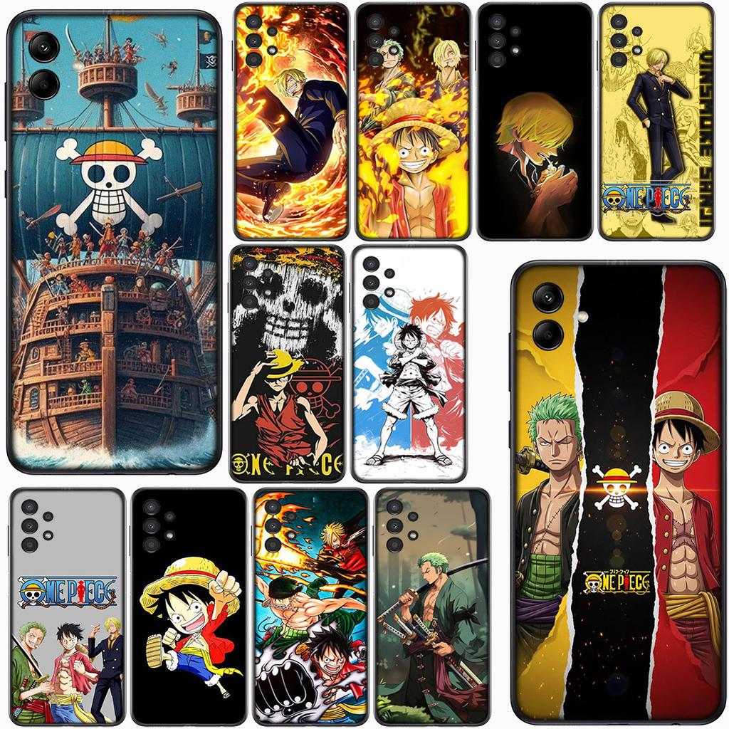 for Motorola Moto G86 G57 G67 G24 G15 G54 Power G13 G14 G34 G35 G45 G53 G55 G64 G75 G72 Case Roronoa Zoro Sanji Luffy One Pieces