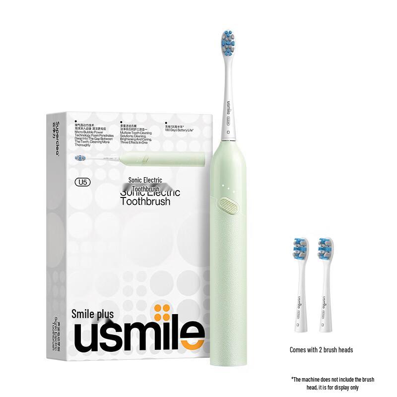 usmile U5 Звуковая электрическая зубная щетка вилка CN (адаптер в комплекте)