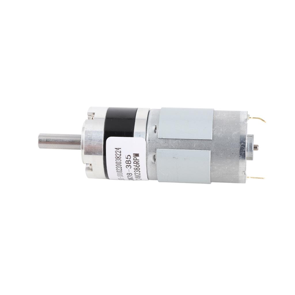 Brushed DC Motor All Metal Pure Copper Wire Rotor Fast Heat Dissipation Small DC Reduction Motor