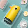 220 мл Диспенсер для мыла Мультяшный дизайн утки Заправляемый Работающий от батареек Регулируемый Хранение АБС Автоматический