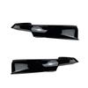 For BMW F30 F31 M Sport 2012- Front Bumper Lip Splitter Canards Spoiler 1Pair Car Fog Lamp Eyebrow Frame Cover Grille